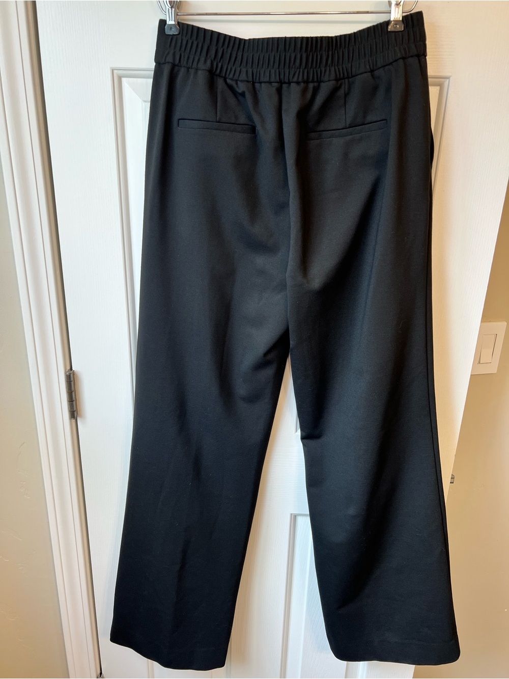 All Saints Millie Wide Leg Trousers Black 8 - Picture 13 of 13